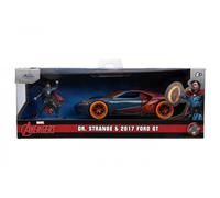 Dickie Toys Jada - Marvel Doctor Strange Ford GT 253223013 + 8 Ans Die-cast à l'échelle 1:32 avec Personnage
