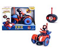 Jada Spidey And Its Techno Racer Supechy 1:24 Figure Argenté Enfants