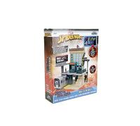 Jada - Marvel - Spiderman Playset + 2 Figurines Métal 4cm Incluses - Univers Spiderman - Dès 5 Ans - 253225012