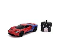 Jada Voiture radiocommandée Ford GT 1/16 Marvel Spiderman dès 6 ans