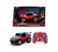 Jada - Marvel Spiderman RC Buggy Radiocommandé 1:32, Voiture télécommandée Hors Route avec Design Spider-Man, 9336980314R00, +3 Ans