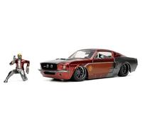 Jada - Voiture miniature 1:24 - Ford Mustang Star-Lord (Gardiens de la Galaxie) avec figurine