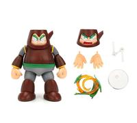 Jada Mega Man Wave 3 Figurine d'action en bois - Échelle de luxe 1:12 - 15,2 cm de haut, entièrement articulé, emballage collecteur