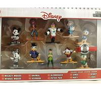 Jada Metals JMF99350 Nano Figurines Disney/Pixar Lot de 10#1 Multicolore