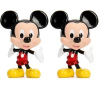 Jada - Mickey Mouse, Figure Métal Mickey 7 cm, Licence Officielle Disney (253070002) (Lot de 2)