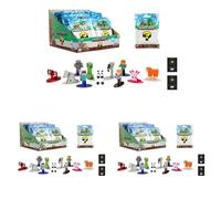 Jada - Minecraft 4 cms - Blind Pack - 13 Modèles à Collectionner - sous Licence Officielle - A Partir de 3 Ans (Lot de 3)