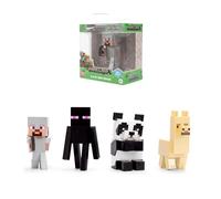 Jada Minecraft 9385138300W06 Figurine en métal 6,5 cm 1 unité aléatoire (4 modèles : Steve Armadura, Enderman, Panda, Flama) Figurine à Collectionner dans Une boîte +8 Ans
