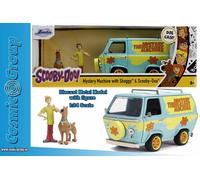 JADA Model Voiture Scooby-Doo Mystery Machine With Shaggy & Scooby 1:24