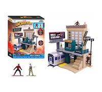 Jada Playset Marvel Spider-Man - 2 figurines métal 4 cm incluses - Dès 5 ans