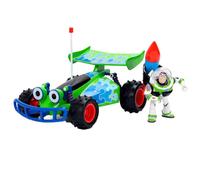 Jada Voiture radiocommandée Toy Story Turbo Buggy métal échelle 1:24 Buzz Lightyear vert