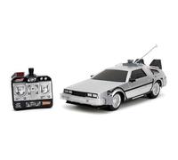 Jada - Retour vers Le Futur - Voiture Delorean Radio-Commandée - Fonction Turbo - Echelle 1/16ème - Dès 6 Ans - 253256004