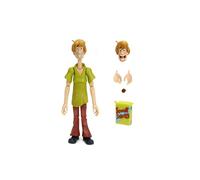 Jada Scooby-Doo 9335625314R00 Shaggy Rogers Figurine articulée avec Plus de 25 Points d'articulation Accessoires interchangeables Boîte fenêtre de Collection Licence Officielle 13 Ans