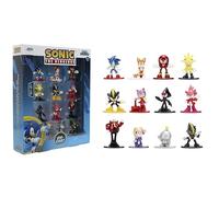 Jada Sonic The Hedgehog Nano Metalfigs Series 3 - Lot de 12 figurines moulées sous pression - Comprend Sonic, Tails, Shadow Android et plus de jouets