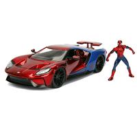 JADA SPIDER-MAN FORD GT 2017 DIE-CAST SCALE 1:24 MARVEL - DIVERS JOUETS