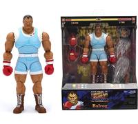 JADA Street Fighter Balrog Figurine Collectionneur Deluxe 15 Cm Rouge