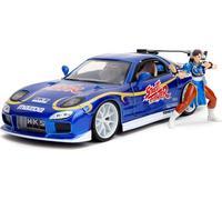 Jada Street Fighter Chun-Li 1:24 Mazda RX7 253255062