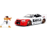Jada Street Fighter Ryu 1:24 Nissan Skyline GTR 253255071