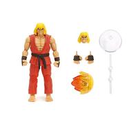 Jada - Street Fighters - Ken - Figurine Articulée 15cm - Accessoires Amovibles - Dès 8 Ans - 253252029