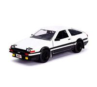 Jada Toyota Trueno 1986 Initial-D weiß mit Takumi Figur Modellauto 1:24 Toys