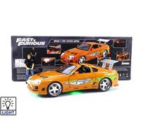 Jada Toys 1/18 - 31139or - Toyota Supra + Brian Figure - Fast And Furious-Jada Toys