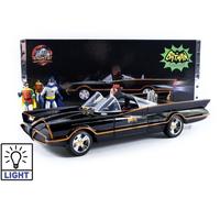 JADA TOYS 1/18 - BATMOBILE BATMOBILE - 1966 VERSION - AVEC FIGURINES 98625BK
