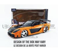 Jada Toys 1/24 30732or Mazda Rx7 - Fast And Furious - 1993 Diecast Modelcar-Jada Toys