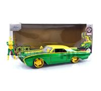 Jada Toys 1/24 - 33357gr - Ford Thunderbird - With Loki Figure - 1963-Jada Toys
