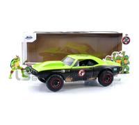 Jada Toys Voiture miniature Che Camaro 1967 Off-Road 4x4 avec figurine Raphael 1/24