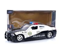 Jada Toys 1/24 - 33665bk - Dodge Charger Police - Fast And Furious - 2006-Jada Toys