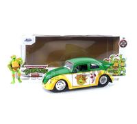 Jada Toys 1/24 - 33741gr - Volkswagen Beetle - With Michelangelo Figure - 1959-Jada Toys