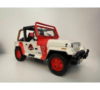 Jada Voiture miniature Jeep Wrangler 97806 Jurassic Park Camouflage 1992 Échelle 1/24