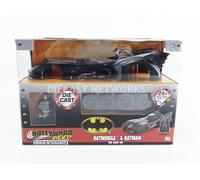 Jada Toys - 1/24 - Batmobile Batmobile - 1989 Version - Build N Collect - 30874bk-Jada Toys - 1/24