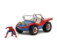 Jada Toys Voiture miniature Buggy 33729 Spiderman 1:24 bicolore bleu/rouge