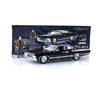 Jada Toys 1/24 - Chevrolet Impala With Dean Winchester Figure - 1967 32250bk-Jada Toys