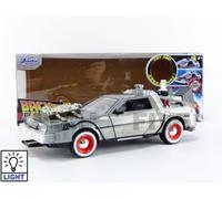 JADA 32166 DMC TIME MACHINE BTTF 3 GREY HOLLYWOOD RIDES 1975 1/24