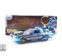 JADA TOYS 1/24 - DE LOREAN BACK TO THE FUTURE III TIME MACHINE - 1990 34996S