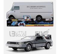 Jada Toys 1/24 - De Lorean Back To The Future Time Machine Gel Version - 1985 36849s-Jada Toys