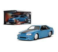 JADA 34922 FORD MUSTANG GT BLUE FF 1989 1/24