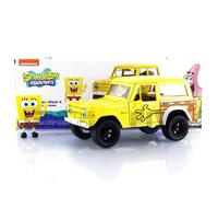 Jada Toys 1/24 - Ford Bronco With Sponge Bob Figure - 1973 35467y-Jada Toys