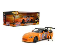 JADA TOYS 1/24 - HONDA S2000 WITH NARUTO FIGURE - 2001 35351OR