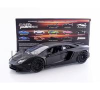 Jada Fast & Furious Shaw's Lamborghini Aventador SV - Véhicule moulé sous pression, portes ouvrantes, capot et coffre, échelle 1/24