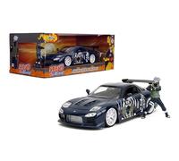Jada Toys 1/24 - Mazda RX-7 with Kakashi Hatake Figure - 1993 35349BL