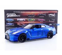 JADA TOYS 1/24 - NISSAN GT-R35 - 2012 BEN SOPRA - FAST AND FURIOUS 98271BL