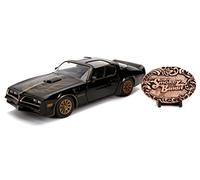 JADA TOYS 1:24 Pontiac Firebird Smokey & Bandit Black Hollywood Rides 1977