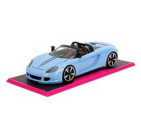JADA TOYS 1:24 Porsche Carrera GT Blue Pink Slips 2005