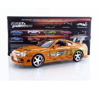 JADA TOYS 1/24 - TOYOTA SUPRA - FAST AND FURIOUS 97168OR