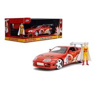 Jada Toys 1/24 - Toyota Supra with One Punch Man Figure - 1995 35347R