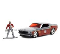 Jada Toys 1/32 33077s Ford Mustang Fastback With Star Lord Figure - 1969 Diecast Modelcar-Jada Toys