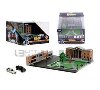 Jada Toys 1/32 - De Lorean Back To The Future Hill Valley Courthouse 34804br-Jada Toys