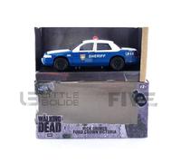 Jada - Figurine de collection Ford Crown Victoria 1:32 - The Walking Dead (Hollywood Rides)